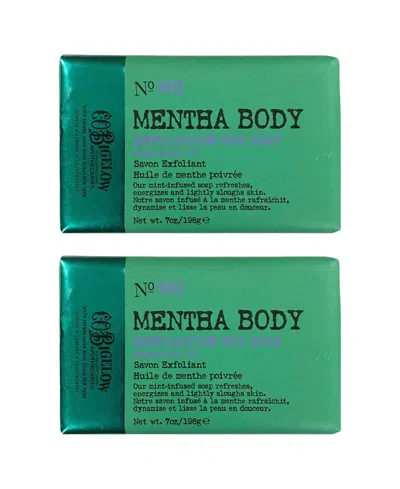 C.o. Bigelow 2-pack Mentha Exfoliating Bar Soap In No Color