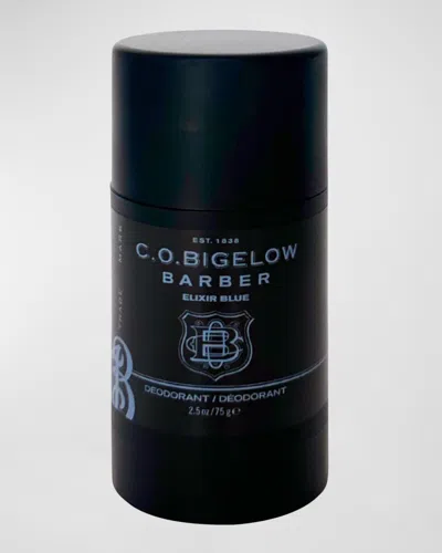 C.o. Bigelow Barber Elixir Blue Deodorant, 2.5 Oz. In White