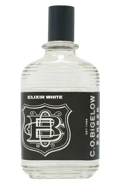 C.o. Bigelow Elixir White Apothecary Box, Cologne + Hair & Body Wash In Transparent