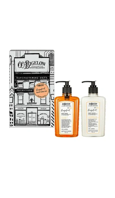 C.o. Bigelow Grapefruit Hand Wash & Body Lotion Apothecary Box Set