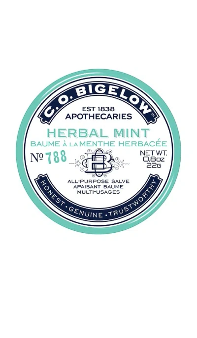 C.o. Bigelow Herbal Mint Salve Tin