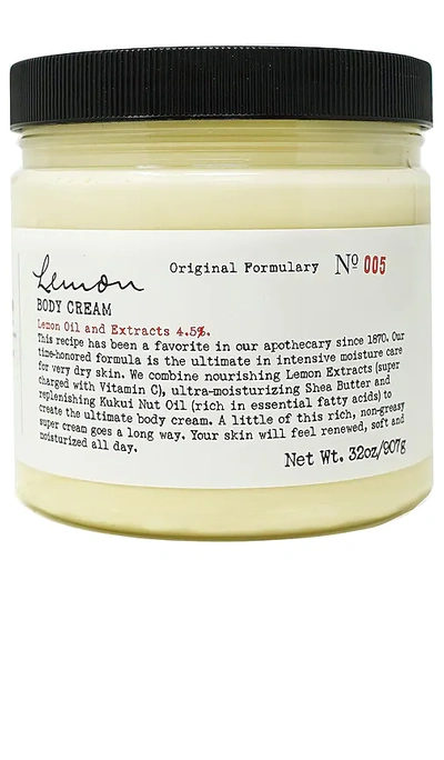 C.o. Bigelow Lemon Body Cream In N,a
