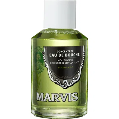 C.o. Bigelow Marvis Strong Mint Mouthwash Concentrate In Transparent