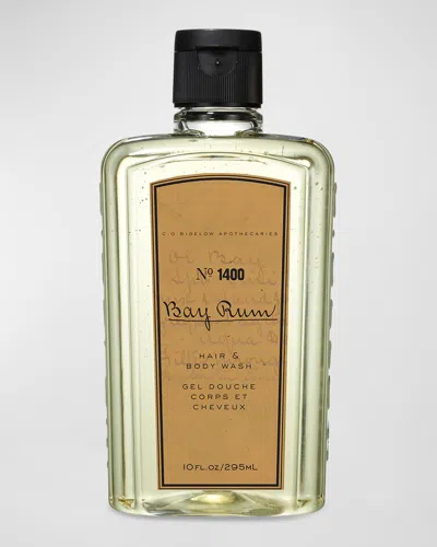 C.o. Bigelow Men's Bay Rum Hair And Body Wash, 3.4 Oz. In Transparent