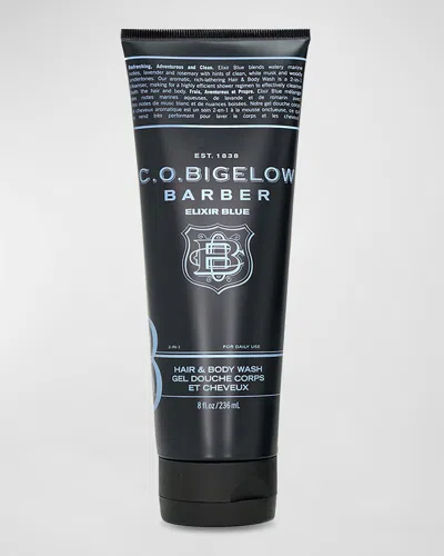 C.o. Bigelow Men's Elixir Blue Hair And Body Wash, 3.4 Oz. In White