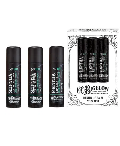 C.o. Bigelow Mentha Lip Balm Stick Trio In No Color