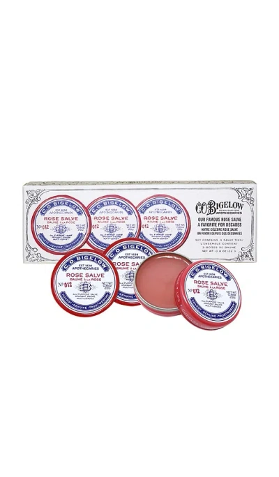 C.o. Bigelow Rose Salve Tin Trio