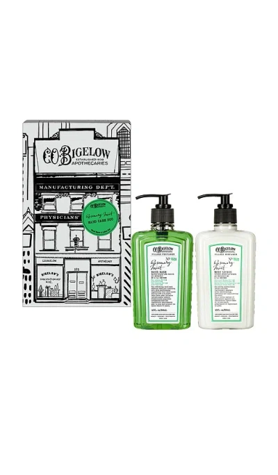C.o. Bigelow Rosemary Mint Hand Wash & Body Lotion Apothecary Box Set