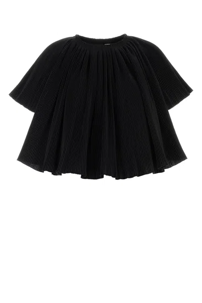 Co Black Polyester Blend Top