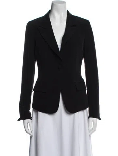 Pre-owned Co Blazer In Black