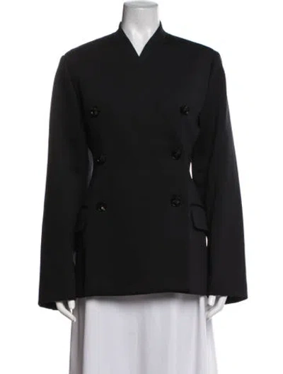 Pre-owned Co Blazer In Black