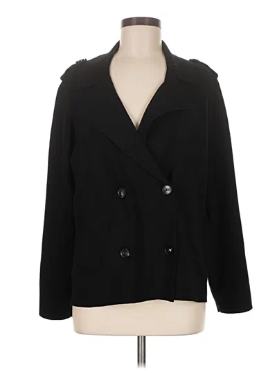 Pre-owned Co Blazer Jacket In Black