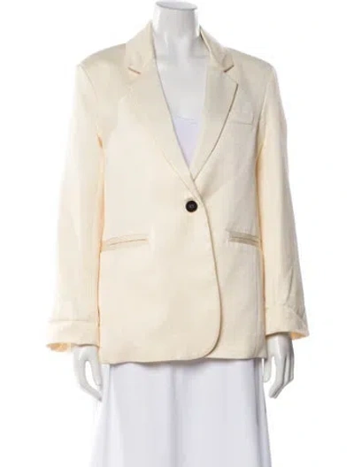 Pre-owned Co Blazer In Neutral