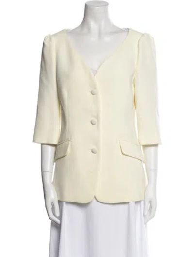 Pre-owned Co Blazer In Yellow