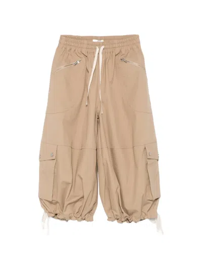 Co Braies Zip Pocket Trousers In Brown