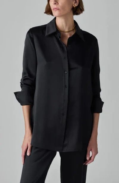 Co Silk Button Down Shirt