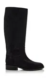 Co Calf Hair Riding Boot In Multi