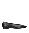 CO CALFSKIN POINTED BALLET FLATS