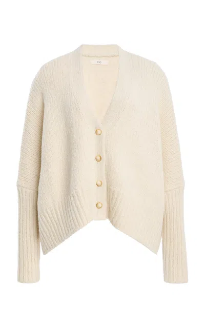 Co Cashmere Cardigan In Neutral