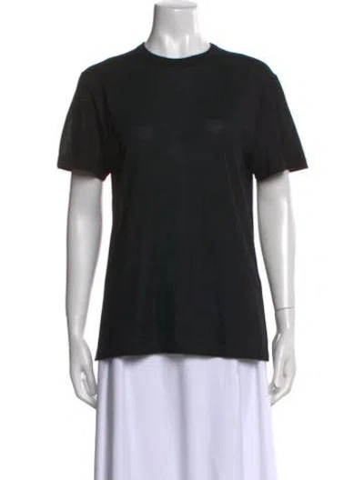 Pre-owned Co Cashmere Crew Neck Sweater In Black