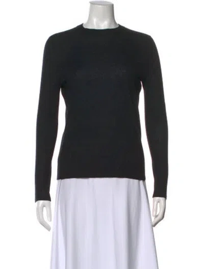 Pre-owned Co Cashmere Crew Neck Sweater In Black