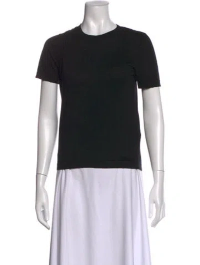 Pre-owned Co Cashmere Crew Neck Sweater In Black