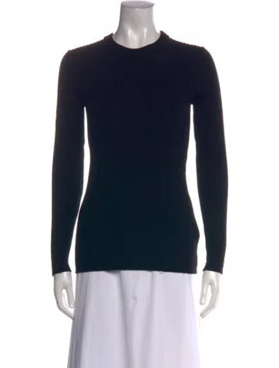 Pre-owned Co Cashmere Crew Neck Sweater In Black