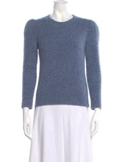Pre-owned Co Cashmere Crew Neck Sweater In Blue