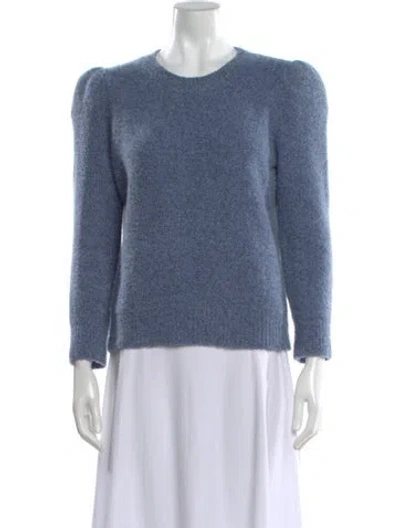 Pre-owned Co Cashmere Crew Neck Sweater In Blue