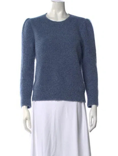 Pre-owned Co Cashmere Crew Neck Sweater In Blue