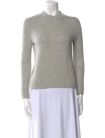 Pre-owned Co Cashmere Crew Neck Sweater In Gray
