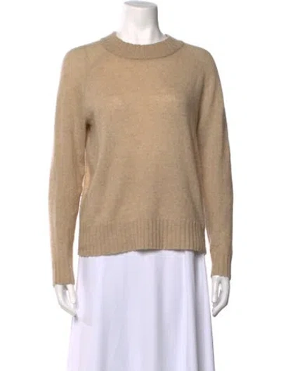 Pre-owned Co Cashmere Crew Neck Sweater In Neutrals