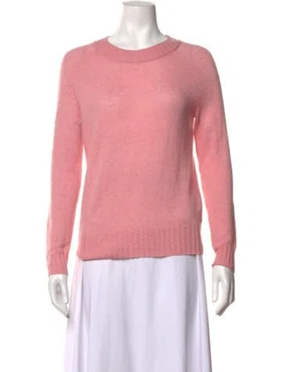 Pre-owned Co Cashmere Crew Neck Sweater In Pink