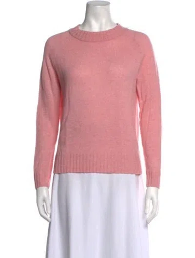 Pre-owned Co Cashmere Crew Neck Sweater In Pink