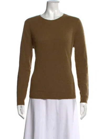 Pre-owned Co Cashmere Crew Neck Sweater W/ Tags In Brown