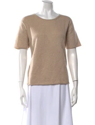 Pre-owned Co Cashmere Crew Neck Sweater W/ Tags In Neutrals