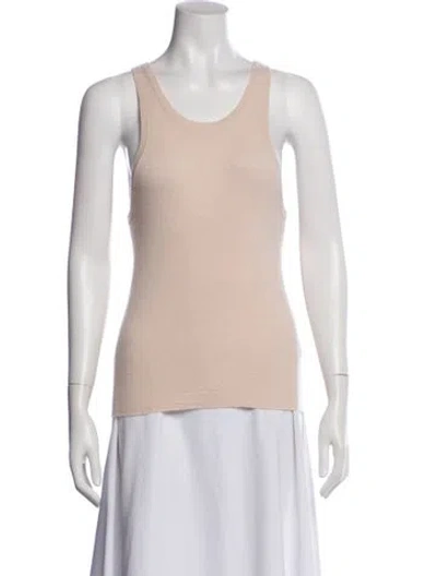 Pre-owned Co Cashmere Crew Neck Top In Pink