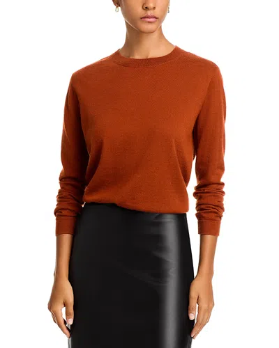 Co Cashmere Crewneck Sweater In Tamarind