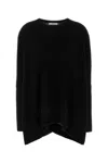 Co Cashmere Oversize Sweater In Black