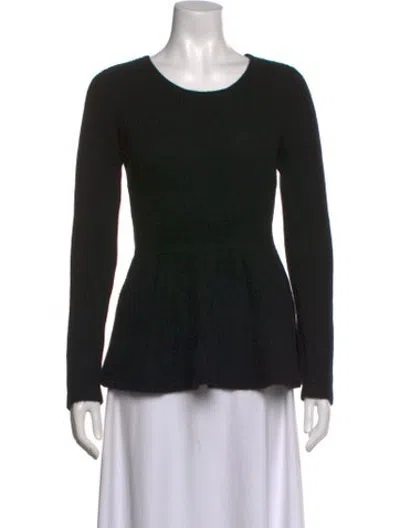 Pre-owned Co Cashmere Sop Neck Sweater In Black