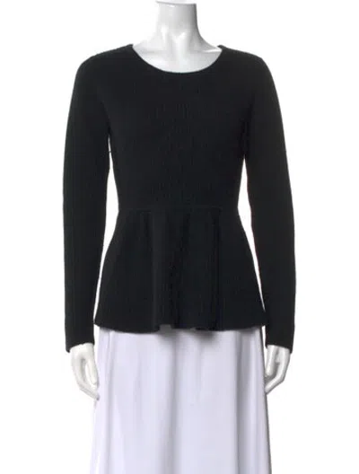 Pre-owned Co Cashmere Sop Neck Sweater In Black