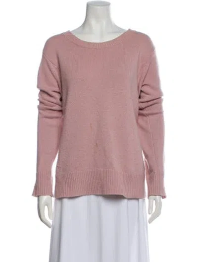 Pre-owned Co Cashmere Sop Neck Sweater In Purple