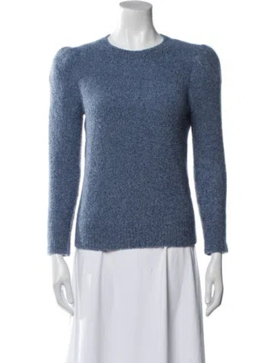 Pre-owned Co Cashmere Sop Neck Sweater W/ Tags In Blue