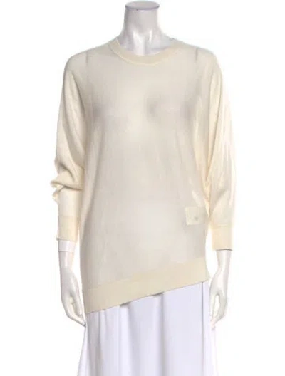 Pre-owned Co Cashmere Sop Neck Sweater W/ Tags In Neutral
