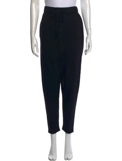 Pre-owned Co Cashmere Straight Leg Pants In Black