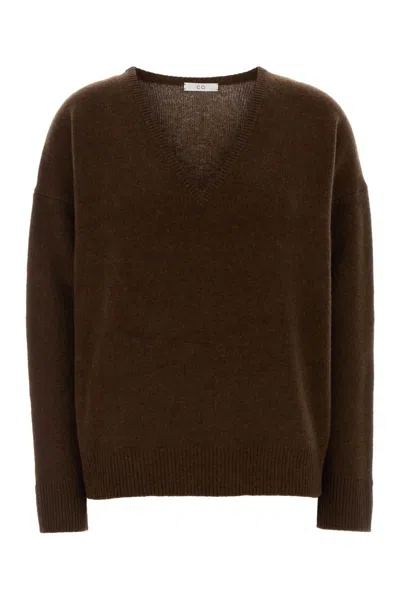 Co Cashmere Sweater In Brown