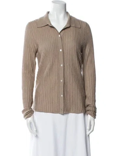 Pre-owned Co Cashmere Sweater In Neutral