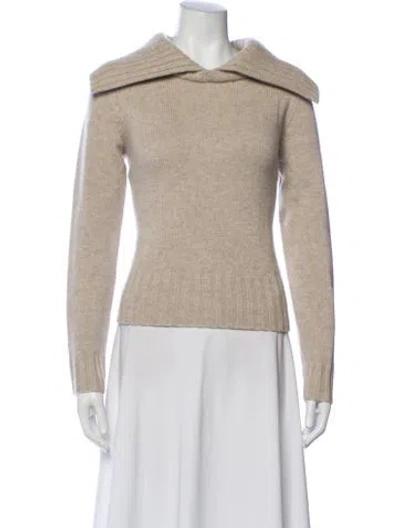 Pre-owned Co Cashmere Sweater W/ Tags In Neutral