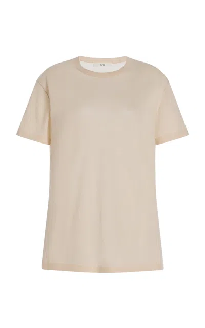 Co Cashmere T-shirt In Neutral