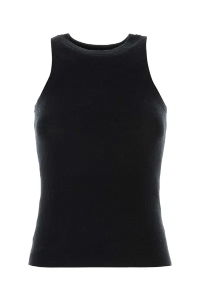 Co Cashmere Tank Top In Black
